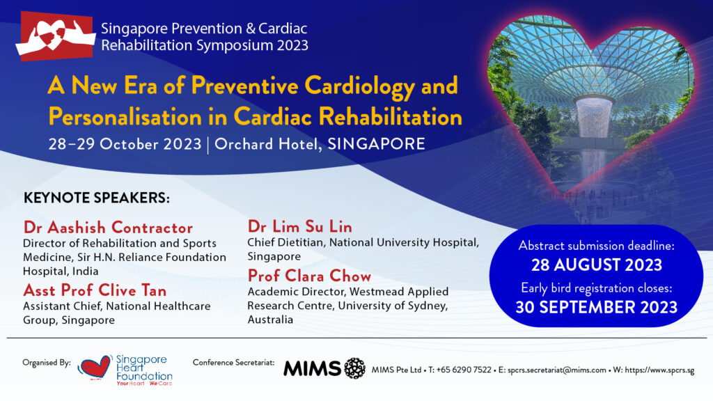 The 5th Singapore Prevention and Cardiac Rehabilitation Symposium 2023